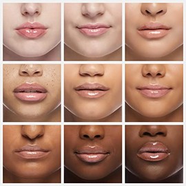 Palladio Lip Gloss, Brillo de Labios No Pegajoso, Ofrece Color Intenso e Hidratación, Suaviza los Labios, Clear