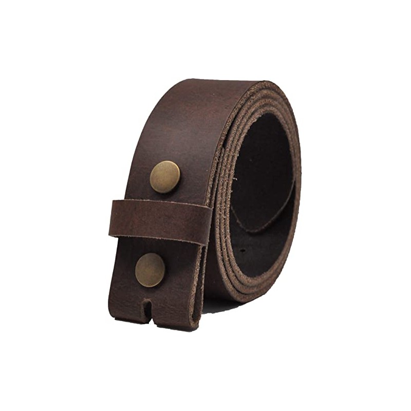 Ashford Ridge 40mm Full Grain Hide Leather Snap On Belt