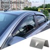 Rakiuty Wind Deflector Clips, Wind/Rain Deflector Fitting Clips, 10 Pieces