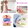 4-Pack Cute Cartoon Hand Towels, Soft & Absorbent 25x25cm Cotton