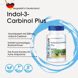 Fair & Pure® - Indole-3-Carbinol Plus - Vegan - 120 Capsules - High Dose