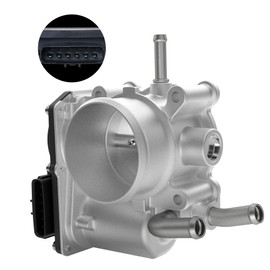 AUSUM MOTOR 35100-2B300 Electronic Throttle Body for 2012 2013 2014 2015 2016 2017 Hyundai Veloster L4 1.6L, 2012-2019 Hyundai Accent & Kia Soul, 2012-2018 Kia Rio, 2012-2014 Dodge Attitude 1.6L