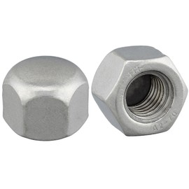 Cap Nuts Low Shape DIN 917 Stainless Steel A2 V2A Hexagonal Cap Nut M4 Pack of 25
