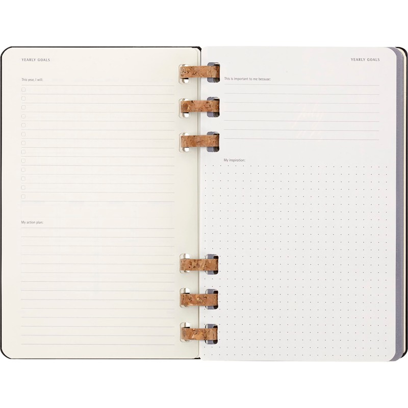 Moleskine Monthly and Weekly Spiral Agenda 12 Months 2024, Agenda