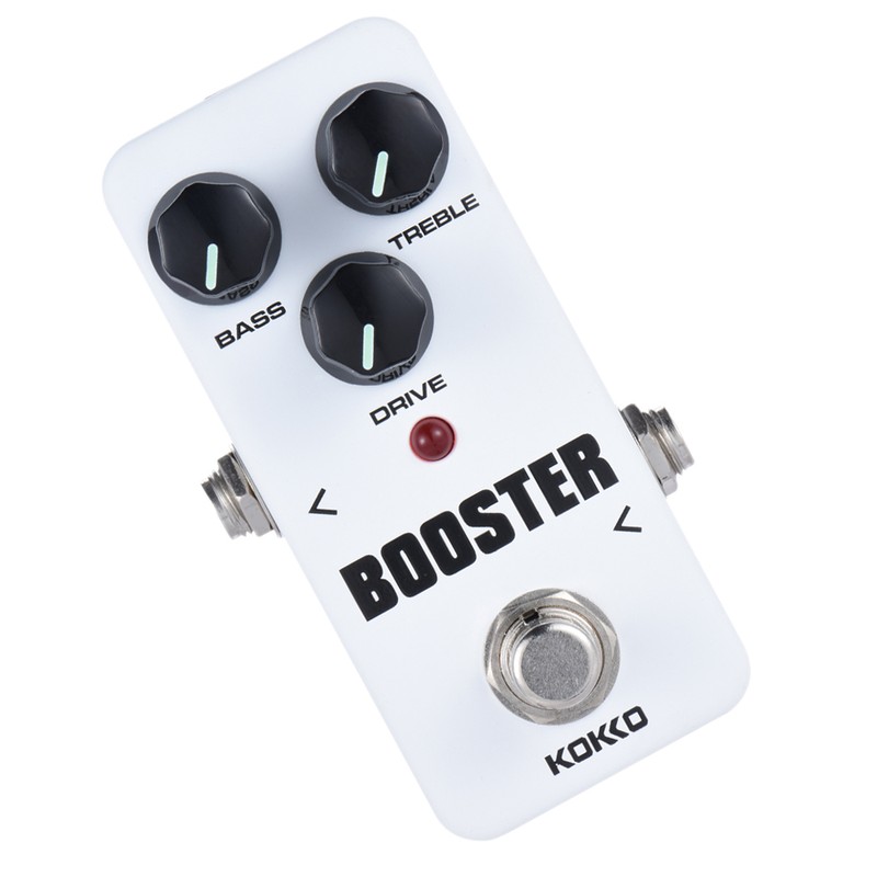 KOKKO FBS2 Mini Booster Pedal Portable 2-Band EQ Guitar Effect