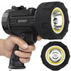 BUYSIGHT Rechargeable Spotlight Flashlight,1000,000 lumens Hand held Spotlight Waterproof Flashlight