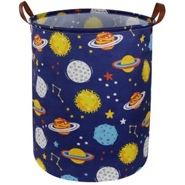 Essme Kids Laundry Basket,Boys Hamper Waterproof Kids Hampers for Boy Space Room Decor, Nursery Hamper,Toy Storage Baskets,Gift Baskets,(Space)