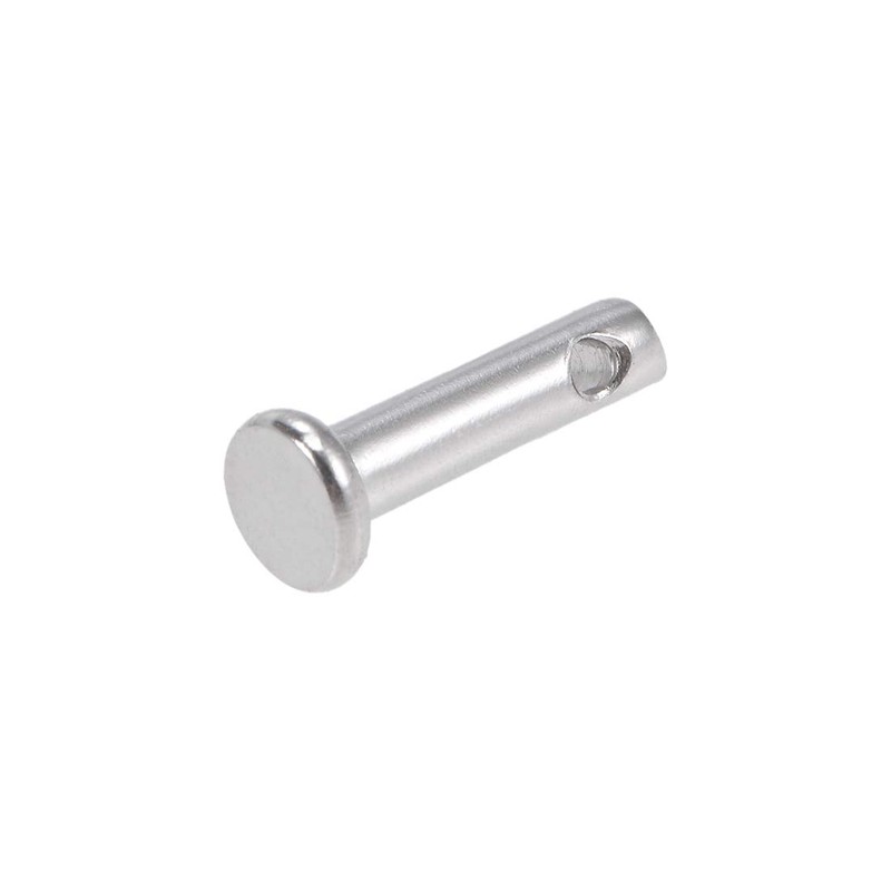 sourcing map Single Hole Clevis Pins - 3mm X 12mm