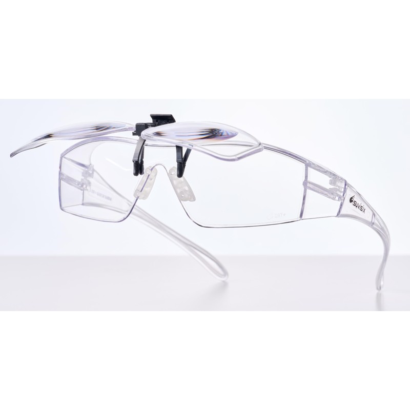 Suvisix Flip-Up Magnifying Safety Goggles +1.00 – Dual-Use Design with