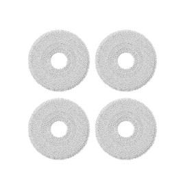 Paquete de 4 paños de microfibra para aspiradora P10 Ultra Robot, accesorios de repuesto para fregona
