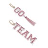 Betsey Johnson Womens GO TEAM Mismatch Earrings, One Size, Metal
