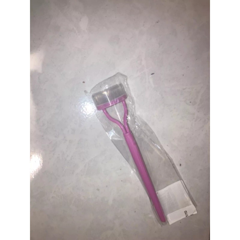 Libre Cepillo Separador De Pestañas Negro Acero Inoxidable