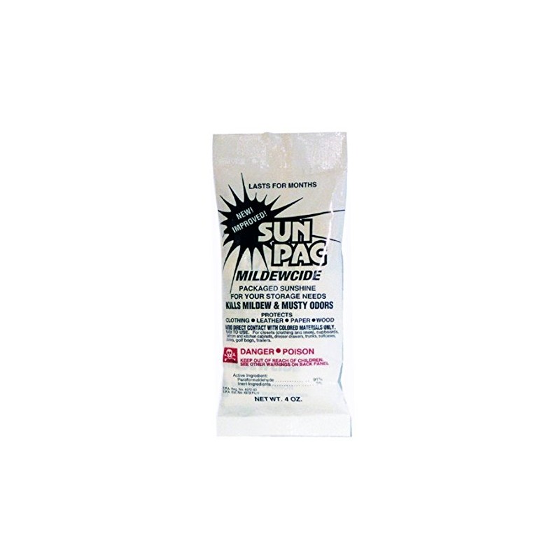 SunPac Mildewcide Musty Odor, Mildew and Mold Inhibitor (10 Packs)