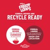 Kellogg's Froot Loops Cold Breakfast Cereal, Fruit Flavored, Breakfast Snacks