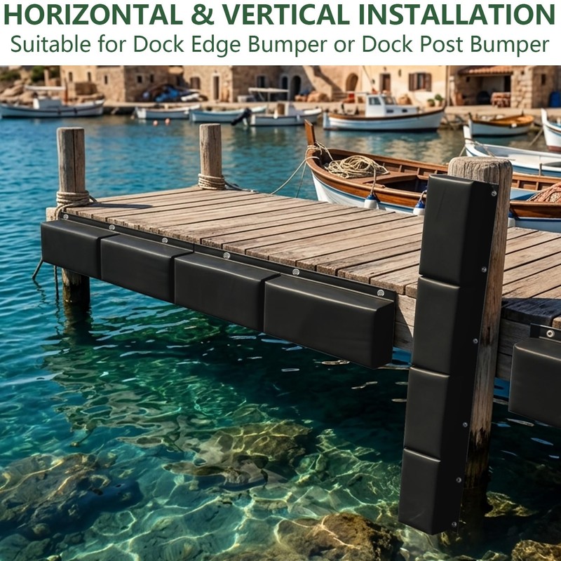 Dock Bumpers, 48'' Boat Dock Bumper Guards Marine Boat Bumpers