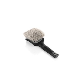 Detail Factory - ProGrip XL Tire Brush - Ergonomic ProGrip Handle - Stiff Synthetic Bristles to Cut Through Grime - Grey and Black