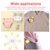 Hocansen 50 PCS Safety Pin 54mm/2.2in Baby Diaper Pins for