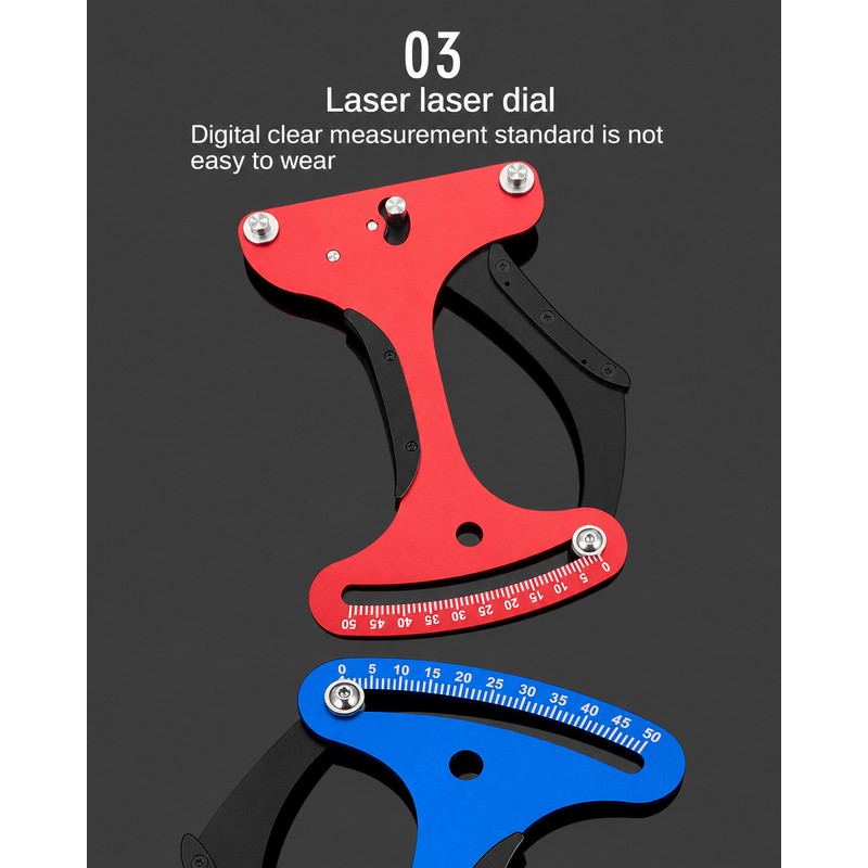 TOOPRE Bicycle Spoke Tension Meter, Manual Aluminum Alloy Gauge