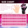 Professional Soccer Goalkeeper Goalie Gloves - Super Superior Grip, Finger