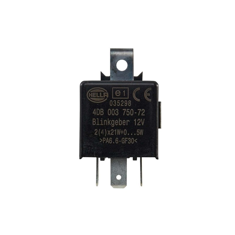 HELLA 4DB 003 750-721 Flasher Unit - 12V - 3-pin