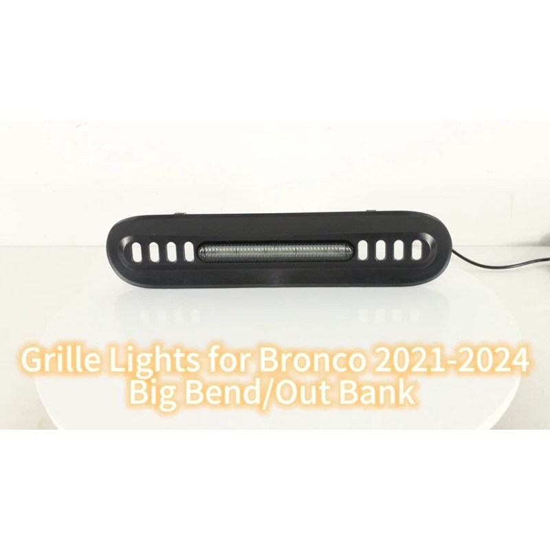 Sidi LED Grille Lights for 2021-2024 Ford Bronco Big Bend
