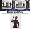 10Pcs Shooting Targets Paper Archery Paper Targets Bow Arrow Hunting