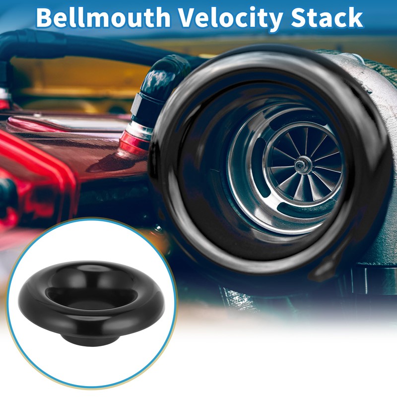 A ABSOPRO Velocity Stack Bellmouth Durable 2.87" ID 6.50" OD