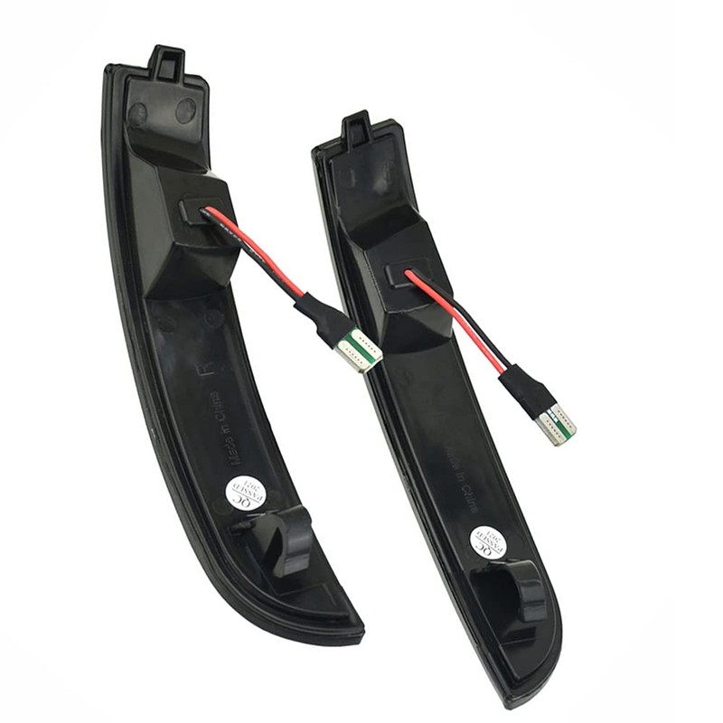 dunxunn Smoked Lens LED Side Mirror Turn Signal Light Sequential
