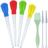 Boao 7 pcs Turkey Baster Bulk Set Includes 4 Heat