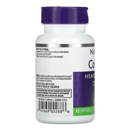 Natrol, CoQ-10 Cpsulas blandas, Suplemento diettico para la salud del corazn, 100 mg, 45 unidades, Ayuda a Combatir los radicales libres y a...       