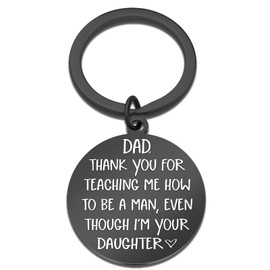 Fathers Dad Day Gifts for Men Him Best Daddy Older Birthday Mens Ever Gifts Ideas from Daughter Son Kids Best Dad Keychain Unique from Wife Father Funny Day Awesome Key Chain to My Older Papa