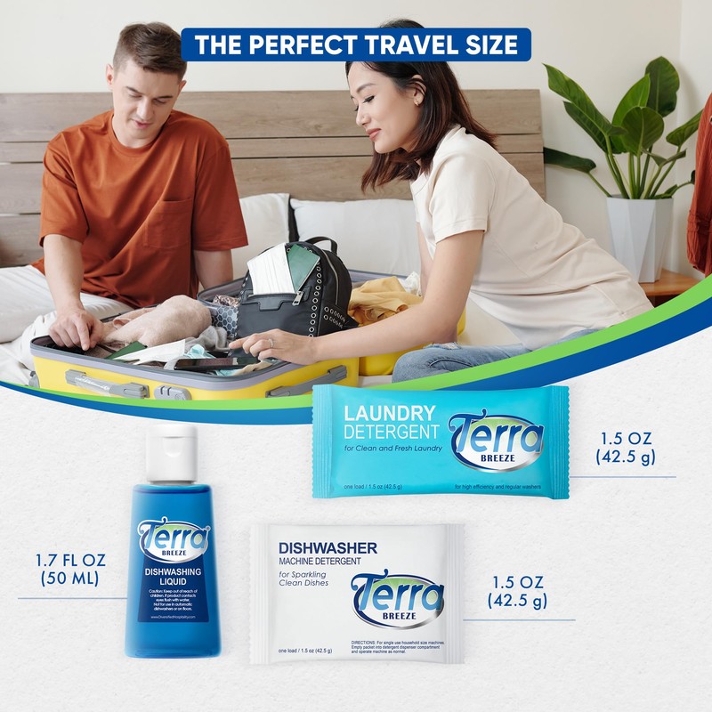 Travel Laundry Detergent & Dish Soap | Terra Breeze 1-Shoppe