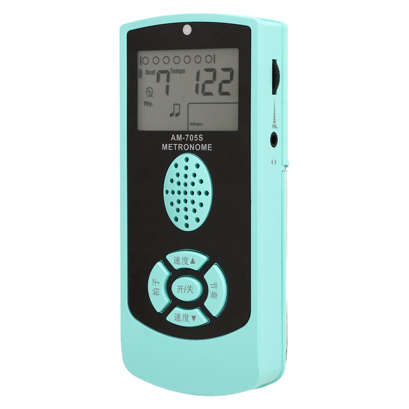 Electronic Metronome Rechargeable High Accuracy Universal Digital Metronome for Guitar