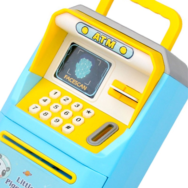 Mini Bank ATM Machine Simulation Face Recognition ATM Machine Money
