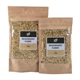 Lowhill Valley Meadowsweet Flower - Herbal Tea - Filipendula ulmaria – Handpicked Flowers – No Additives or Preservatives – Organically Grown – 100% Natural – 100g
