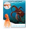 Octopus Swimbait Soft Fishing Lure with Skirt Tail, Lingcod Rockfish