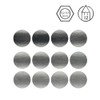 Derwent - Lápices gráficos, 12 unidades, Gris, Mediano