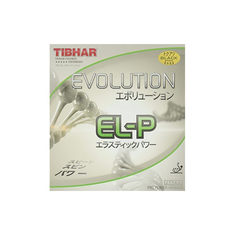 Tibhar Belag Evolution EL-P, rot, 2,2 mm