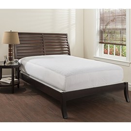 Microfiber - Quilted Mattress Pad - Fitted, Full, 54 Inch X 75 Inch