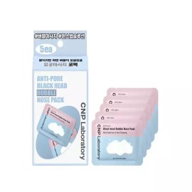 Chaennong Pak(CNP) 차앤박(CNP) 블랙헤드 버블 코팩 총 5회분 Cha&Park (CNP) Blackhead Bubble Nose Pack 5 Sheets