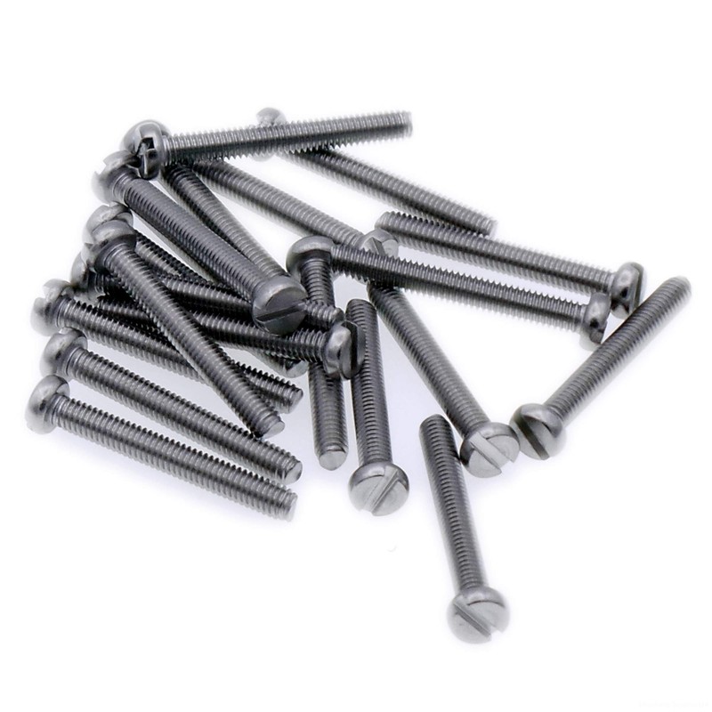 M6 (6mm x 50mm) Slot Cheese Machine Screw (Bolt) -