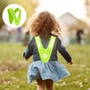 Yistoi Children's High Visibility Vest, Safety Vest, Reflective Vest, V-Shape