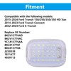 Leolarmen 2Pcs Transit Interior Cabin Courtesy Cargo Lights Compatible with