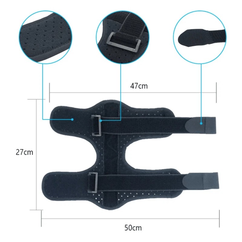 modernsoulsinc Plantar Fasciitis Night Splint Adjustable Foot Drop Ankle Brace