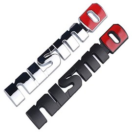 1 Piece 3D Metal Nismo Car Sticker For Nissan Metal Pure Drive Nismo Emblem Decal For Car Styling Nissan Qashka Jex Trail Juke Sunny - Silver Sticker