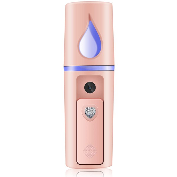 RSAOENF Nano Facial Mister Portable Mist Sprayer with Mirror Mini