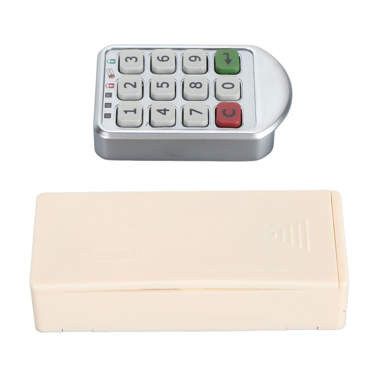 Electronic Cabinet Lock Zinc Alloy Easy to Install Cabinet Keypad