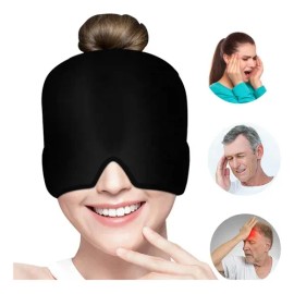 Gorro Para Migraña De Gel Con Compresión Fría Y Caliente