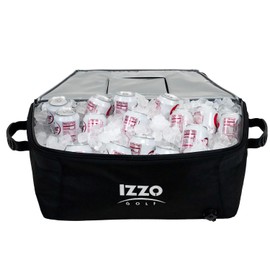 Izzo Front Hood Riding Golf Cart Cooler (Black)