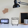 GHTRP Reading Lover Wooden Sign - Book Lover Definition -